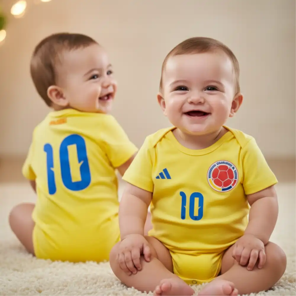 👶🇨🇴 Body Bebé Selección Colombia – Edición Torcedor 2026
