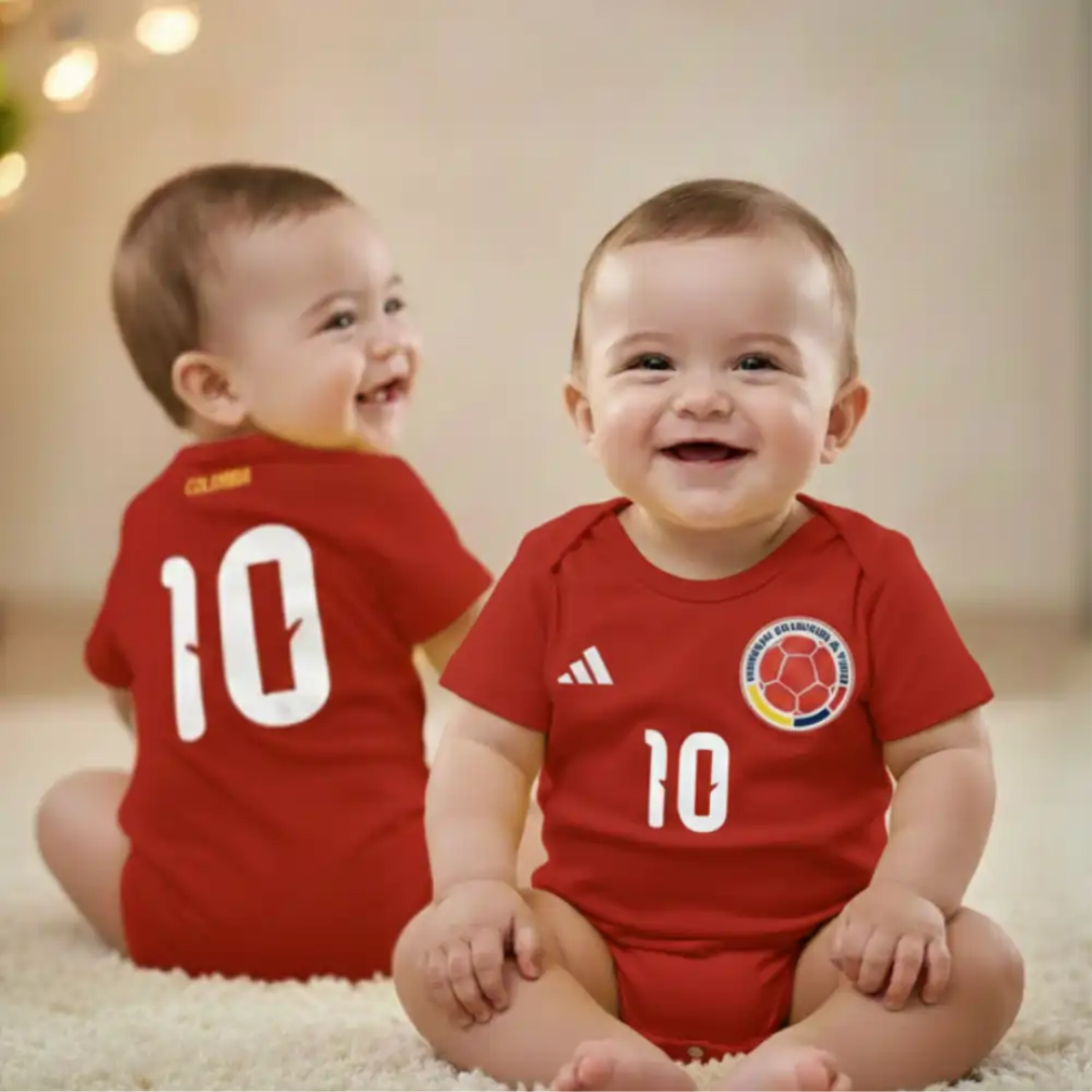 👶🇨🇴 Body Bebé Selección Colombia – Edición Torcedor 2026