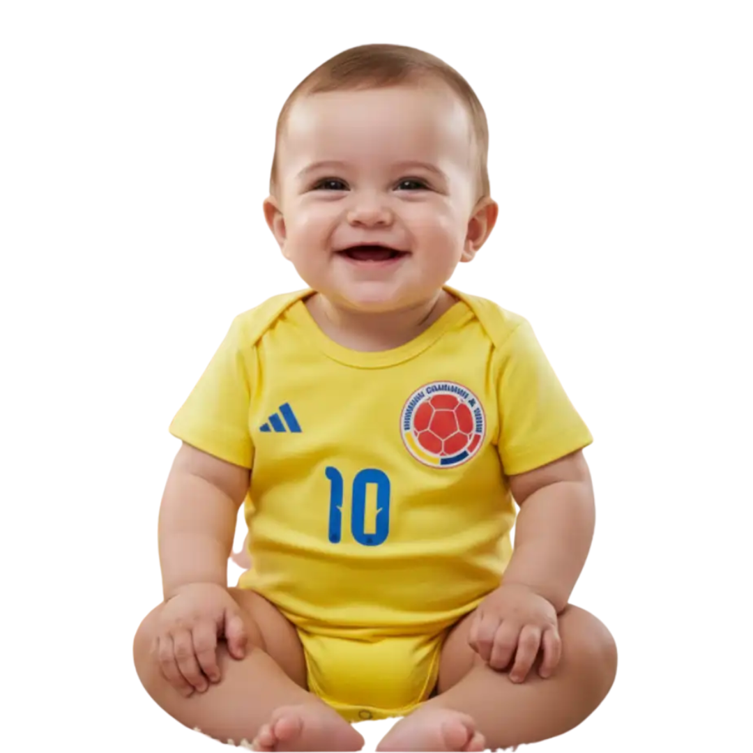 👶🇨🇴 Body Bebé Selección Colombia – Edición Torcedor 2026