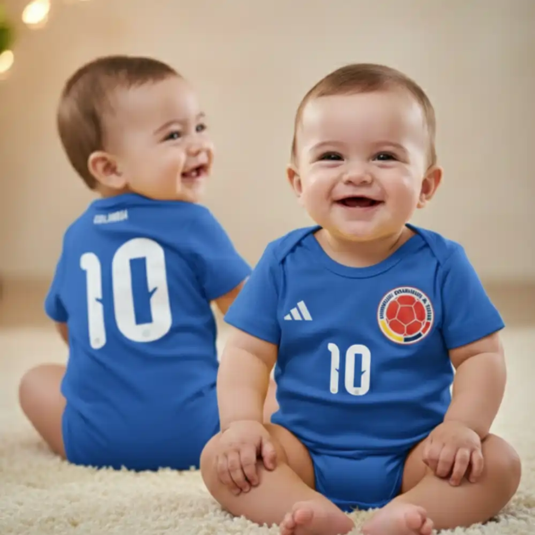 👶🇨🇴 Body Bebé Selección Colombia – Edición Torcedor 2026