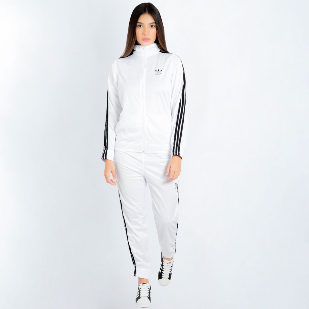 Conjunto Adidas MUJER BLANCO-SUDADERA