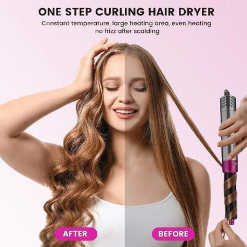Cepillo Modelador 5 en 1 - Ellegance DeLuxe Hair