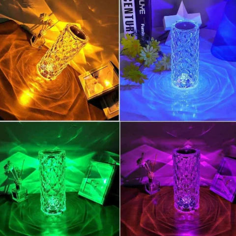 Lámpara de Cristal 3D