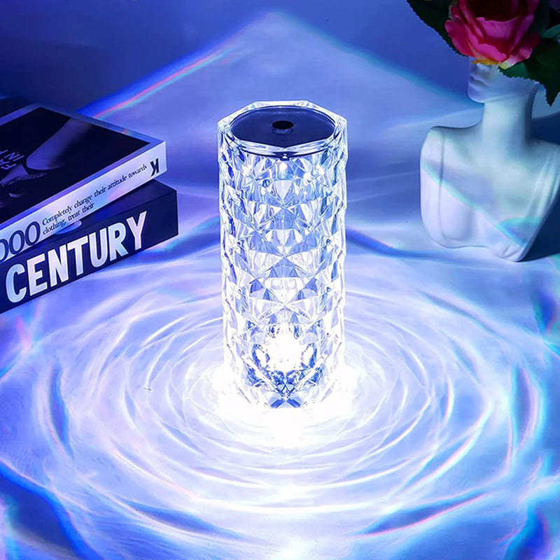 Lámpara de Cristal 3D