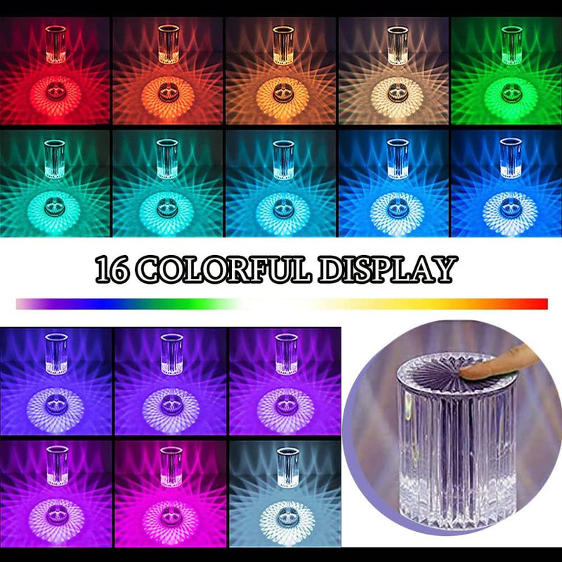 Lámpara de Led Multicolor con Control Remoto - La Magia del RGB