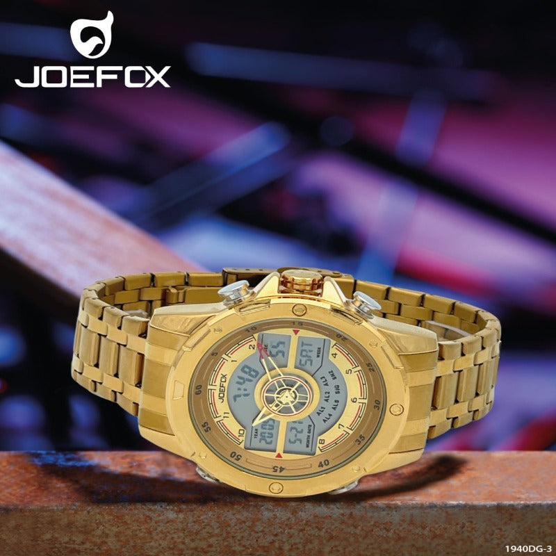 Reloj JoeFox Dorado 1940DG-3
