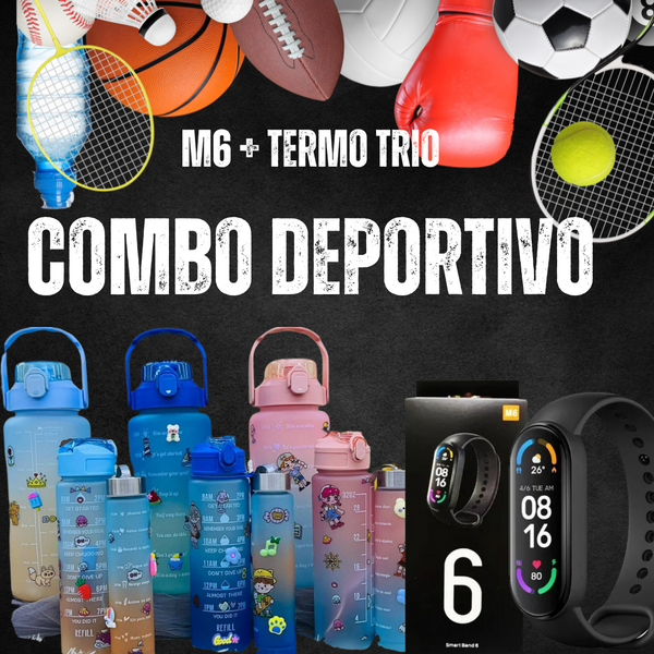 COMBO DEPORTIVO - TERMO TRIO+M6