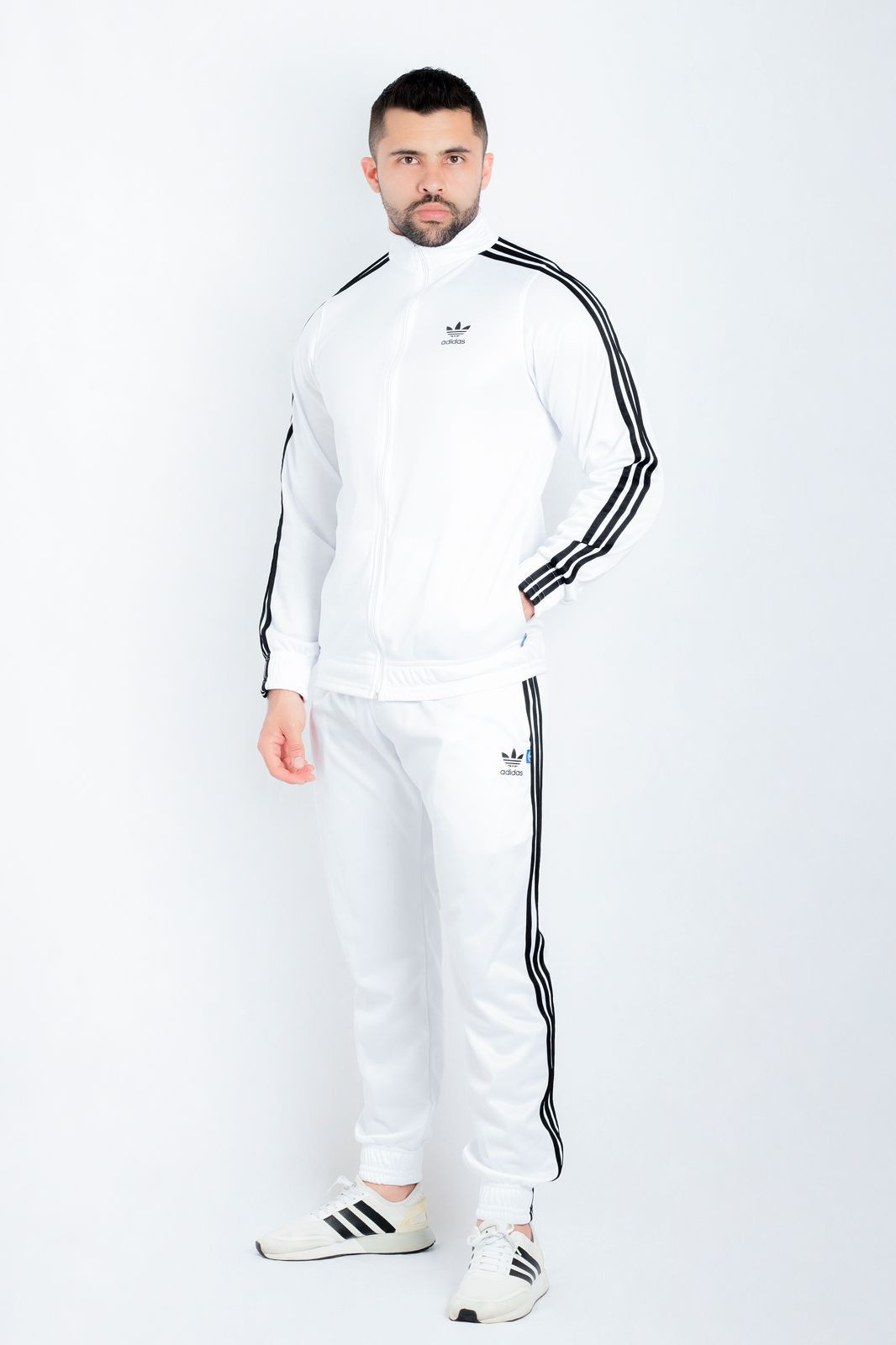 Conjunto ADIDAS Hombre BLANCO