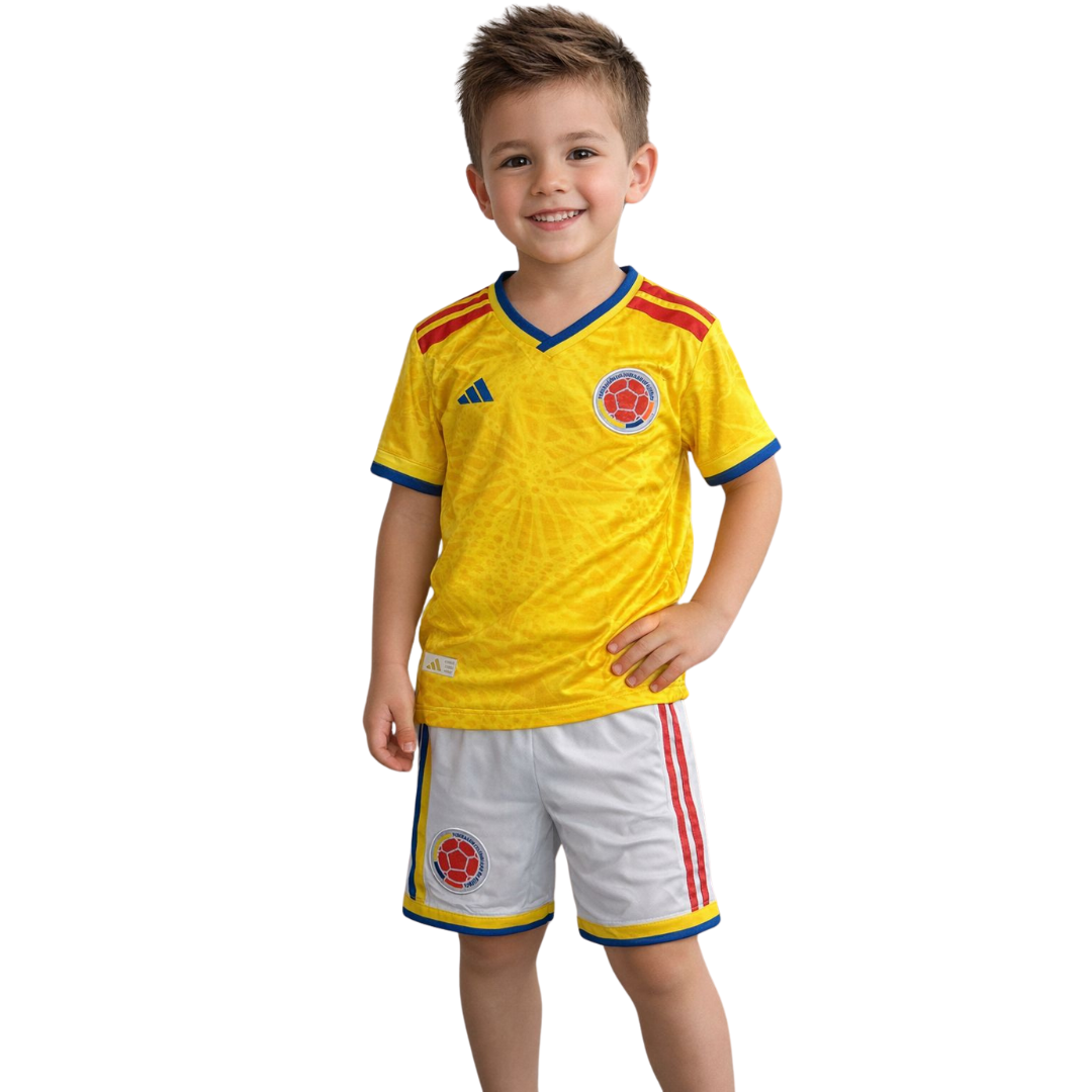 Conjunto Infantil Selección Colombia – Edición Torcedor 2026